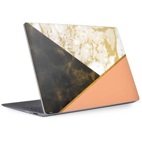 Colored Marble Surface Laptop 2 Skin